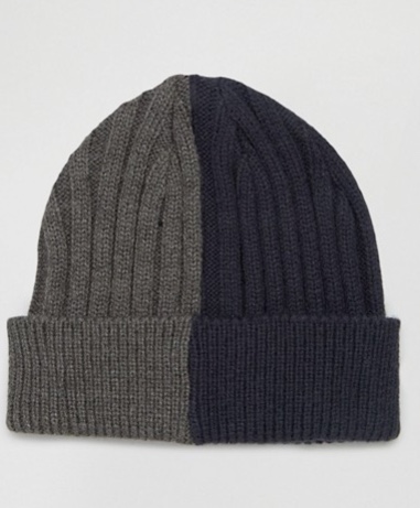 ASOS Half And Half Beanie
